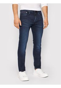 TOMMY HILFIGER - Tommy Hilfiger Jeansy Core Bleecker MW0MW15593 Granatowy Slim Fit. Kolor: niebieski