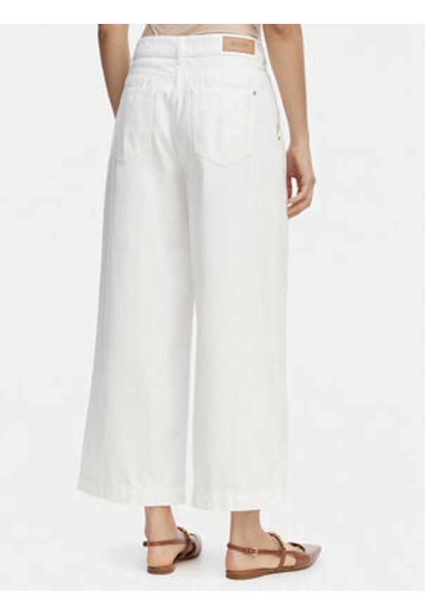 JOOP! Jeansy Enrica-C 30102760 Biały Wide Leg. Kolor: biały