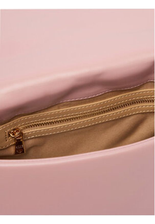 Love Moschino - LOVE MOSCHINO Torebka JC4041PP0OLC0600 Różowy. Kolor: różowy. Materiał: skórzane