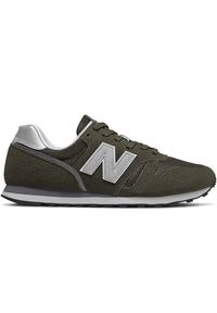 Buty męskie New Balance ML373CB2 - zielone. Okazja: na co dzień. Zapięcie: sznurówki. Kolor: zielony. Materiał: guma, materiał, syntetyk, zamsz. Szerokość cholewki: normalna. Model: New Balance 373