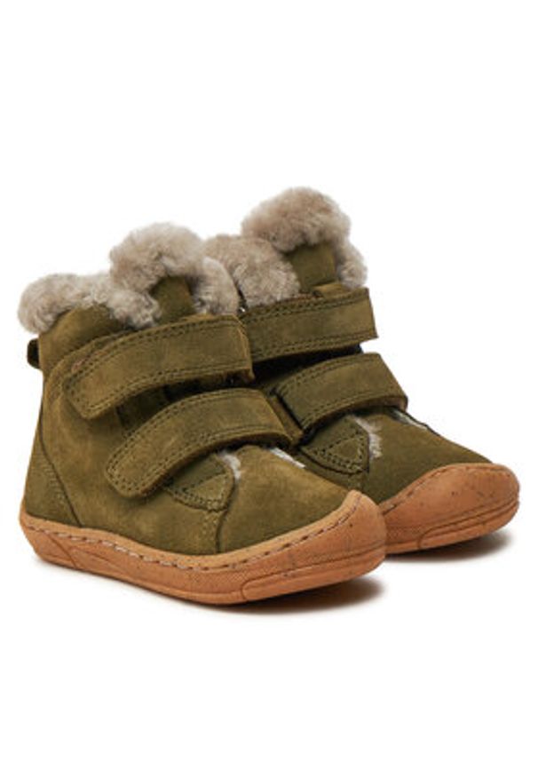 Froddo Kozaki Minni Suede G2110141-3 M Zielony. Kolor: zielony. Materiał: zamsz, skóra