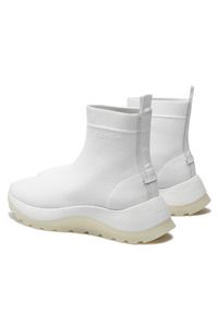 Calvin Klein Sneakersy 2 Piece Sole Sock Boot-Knit HW0HW01338 Biały. Kolor: biały. Materiał: materiał #5
