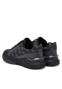 Guess Sneakersy FMFVAL ELE12 Czarny. Kolor: czarny. Materiał: skóra
