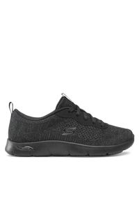 skechers - Skechers Sneakersy Lavish Wish 104272/BBK Czarny. Kolor: czarny. Materiał: materiał #1