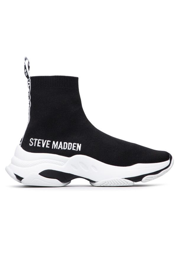 Steve Madden Sneakersy Master SM11001442-04004-001 Czarny. Kolor: czarny. Materiał: materiał