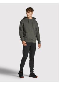 Jack & Jones - Jack&Jones Joggery Marco 12186889 Czarny Slim Fit. Kolor: czarny. Materiał: bawełna #7