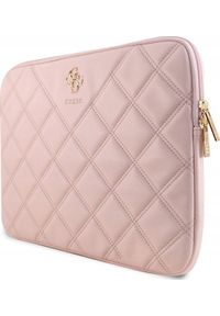 Etui Guess Guess Sleeve GUCS14ZPSQSSGP 14" różowy/pink Quilted 4G. Kolor: różowy