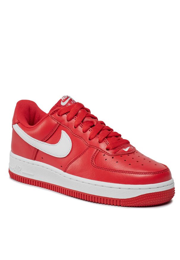 Buty Nike. Kolor: czerwony. Model: Nike Air Force