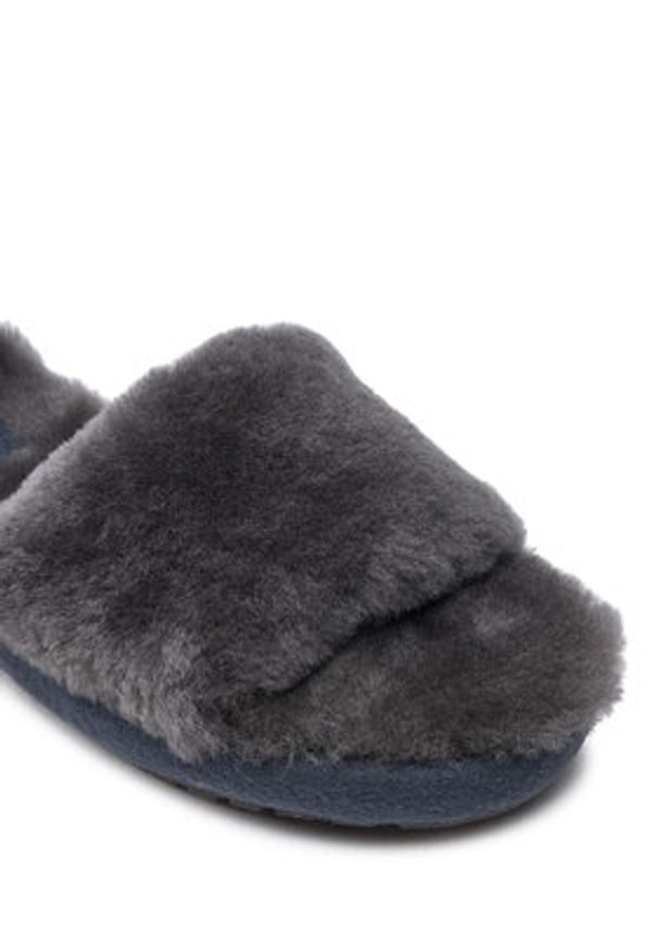 EMU Australia Kapcie Mckay W13088 Szary. Kolor: szary. Materiał: wełna, materiał