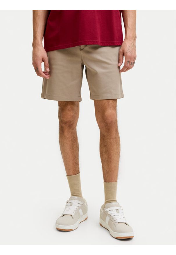 Jack & Jones Szorty materiałowe Ace Neo 12292443 Niebieski Regular Fit. Kolor: niebieski. Materiał: bawełna