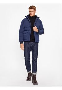 Jack & Jones - Jack&Jones Kurtka puchowa 12236040 Granatowy Regular Fit. Kolor: niebieski. Materiał: syntetyk