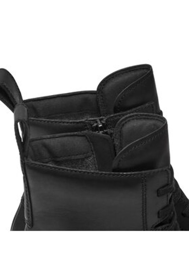 Camper Trzewiki Milah K400577-001 Czarny. Kolor: czarny. Materiał: skóra