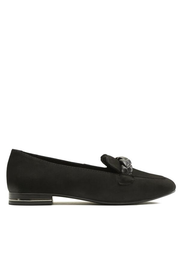 Lasocki Loafersy Zaxa RST-ZAXA-14 Czarny. Kolor: czarny. Materiał: nubuk, skóra