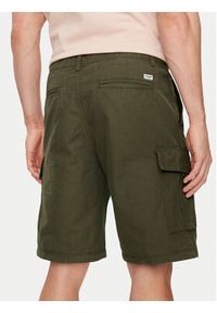 Jack & Jones - Jack&Jones Szorty materiałowe Jpstcole 12248685 Khaki Regular Fit. Kolor: brązowy. Materiał: bawełna #2