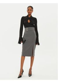 Rinascimento Spódnica midi CFC0119972003 Szary Slim Fit. Kolor: szary. Materiał: syntetyk #3