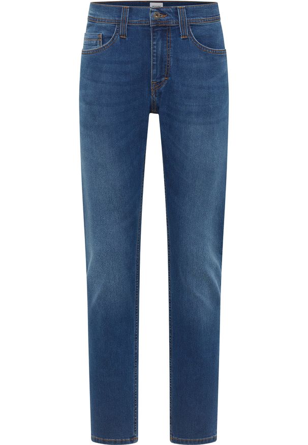Męskie Spodnie Jeansowe Mustang Style Oregon Slim Denim Blue 1016316 5000 503