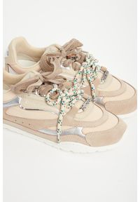 Pinko - Sneakersy damskie zamszowe PINKO. Materiał: zamsz #3