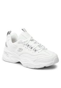 skechers - Skechers Sneakersy Fresh Diva 149492/WGY Biały. Kolor: biały. Materiał: skóra #2