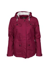 PRO-X ELEMENTS - Kurtka damska Pro-X Elements Ines. Kolor: czerwony, wielokolorowy, różowy. Sport: turystyka piesza #1