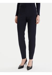 BOSS - Boss Spodnie materiałowe 50490051 Granatowy Regular Fit. Kolor: niebieski. Materiał: wełna #1