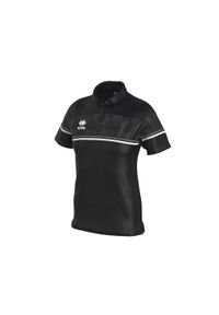 ERREA - Damska koszulka polo Errea darya. Typ kołnierza: polo. Kolor: szary, wielokolorowy, czarny #1