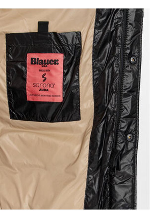 Blauer Kurtka zimowa 23WBLUK02082 Czarny Regular Fit. Kolor: czarny. Materiał: syntetyk. Sezon: zima