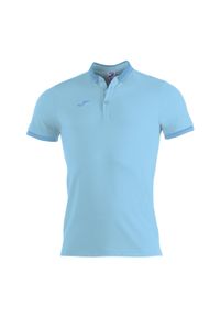 Koszulka polo do tenisa męska Joma Bali II. Typ kołnierza: polo. Kolor: niebieski. Sport: tenis