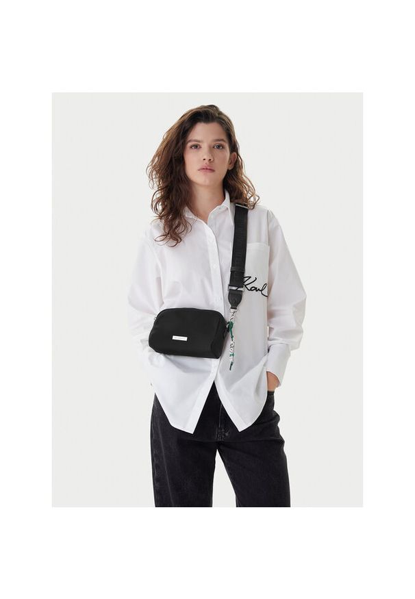 Karl Lagerfeld - Torebka KARL LAGERFELD. Kolor: czarny