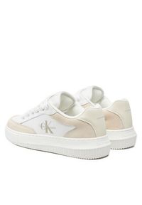 Calvin Klein Jeans Sneakersy Chunky Cupsole Lace Skater Btw YW0YW01452 Biały. Kolor: biały #5