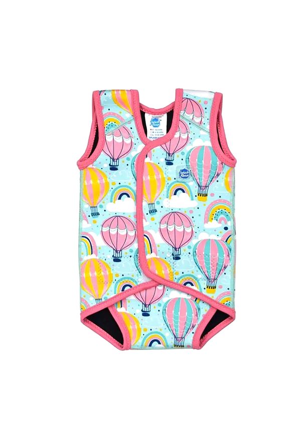 SPLASH ABOUT - Pianka do pływania dziecięca Splash About Baby Wrap. Kolor: wielokolorowy, różowy, niebieski