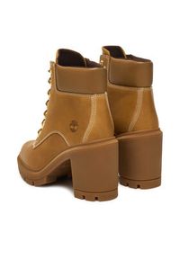 Timberland Botki Allington Heights Mid Lace Up TB0A2CKCEN11 Brązowy. Kolor: brązowy. Materiał: skóra #3