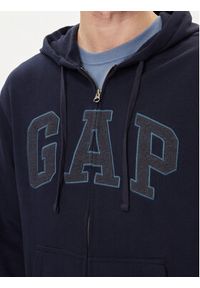 GAP - Gap Bluza 868454-01 Granatowy Regular Fit. Kolor: niebieski. Materiał: bawełna