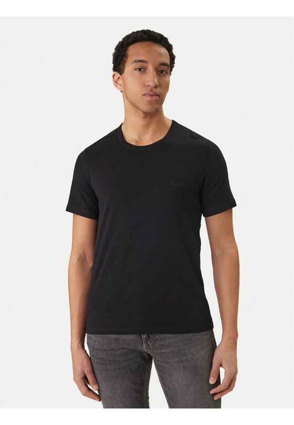 BOSS Komplet t-shirtów 50532468 Kolorowy Regular Fit. Materiał: bawełna. Wzór: kolorowy