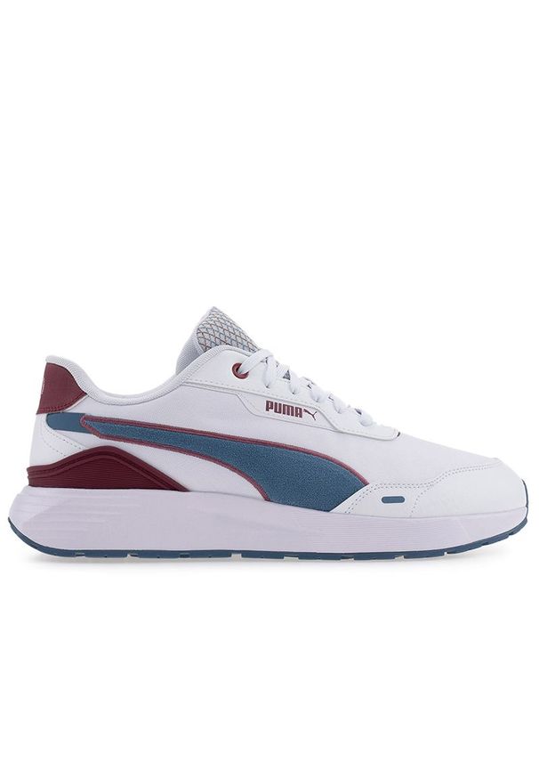 Buty Puma Runtamed Plus Retro Prep 38923701 - białe. Kolor: biały. Materiał: materiał, syntetyk, guma. Szerokość cholewki: normalna