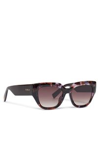 Furla Okulary przeciwsłoneczne WD00120 BX3774 3839S Brązowy. Kolor: brązowy