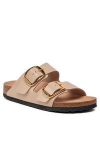 Birkenstock Klapki Arizona 1026553 Różowy. Kolor: różowy. Materiał: skóra