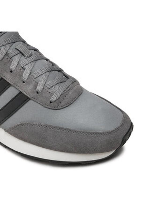 Adidas - adidas Sneakersy Run 60S 3.0 IE3827 Szary. Kolor: szary. Materiał: materiał. Sport: bieganie