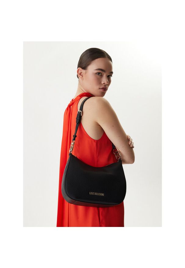 Love Moschino - Torebka LOVE MOSCHINO. Kolor: czarny