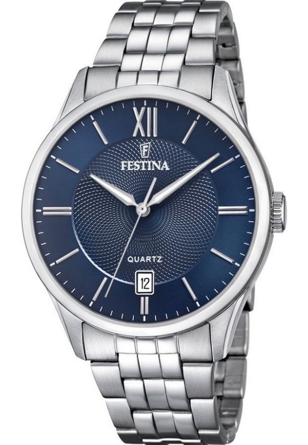 Zegarek Festina Zegarek męski Festina F20425-2 srebrny. Kolor: srebrny
