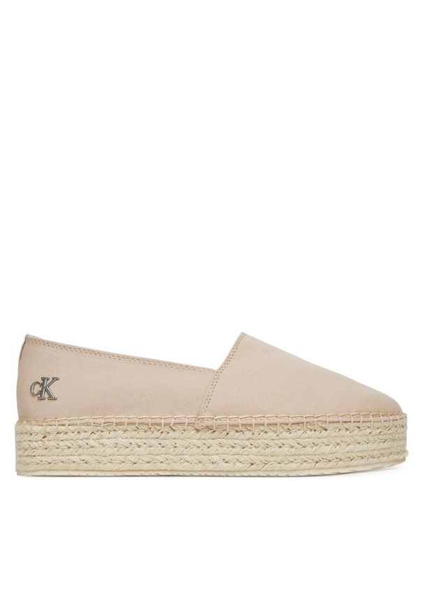 Espadryle Calvin Klein Jeans. Kolor: różowy