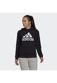 Adidas - Bluza z Kapturem Loungewear Essentials Logo Rozmiar M Czarny - GL0653. Typ kołnierza: kaptur. Kolor: biały, czarny, wielokolorowy. Sport: fitness