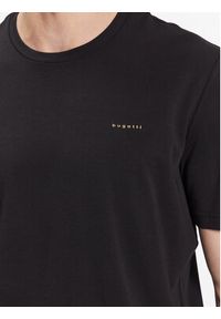 Bugatti T-Shirt 8350 35191 Czarny Regular Fit. Kolor: czarny. Materiał: bawełna #4