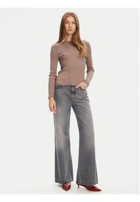 Guess Sweter W5YR08 Z0040 Brązowy Regular Fit. Kolor: brązowy. Materiał: syntetyk #3