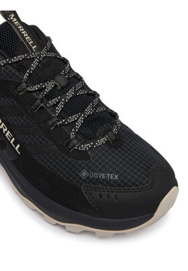 Merrell Sneakersy Moab Speed 2 Gtx J500453 Czarny. Kolor: czarny. Materiał: materiał