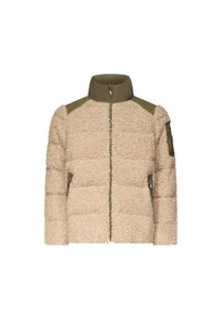 Kurtka Jott Model Fw24mjac67 Kolor Jasnobrązowy. Kolor: brązowy, wielokolorowy, beżowy. Materiał: tkanina