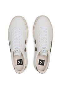 Veja Sneakersy Campo Chromefree CP052347B Biały. Kolor: biały. Materiał: skóra