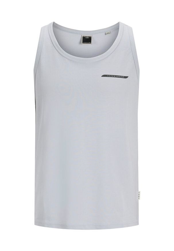 Jack & Jones - Jack&Jones Tank top Fusion 12276614 Szary Regular Fit. Kolor: szary. Materiał: syntetyk