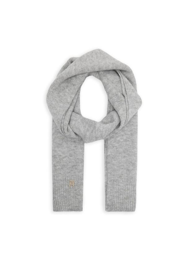 TOMMY HILFIGER - Tommy Hilfiger Szalik Luxe AW0AW16646 Szary. Kolor: szary. Materiał: akryl