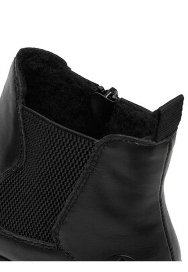 Rieker Botki CEO-Y6151-00 Czarny. Kolor: czarny. Materiał: materiał, syntetyk