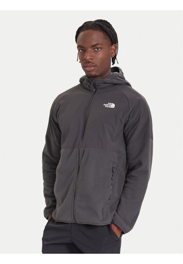 The North Face Polar Glacier NF0A89JJ Szary Regular Fit. Kolor: szary. Materiał: syntetyk